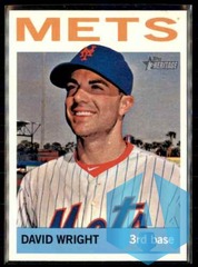 2013 Topps Heitage #465 David Wright SP New York Mets